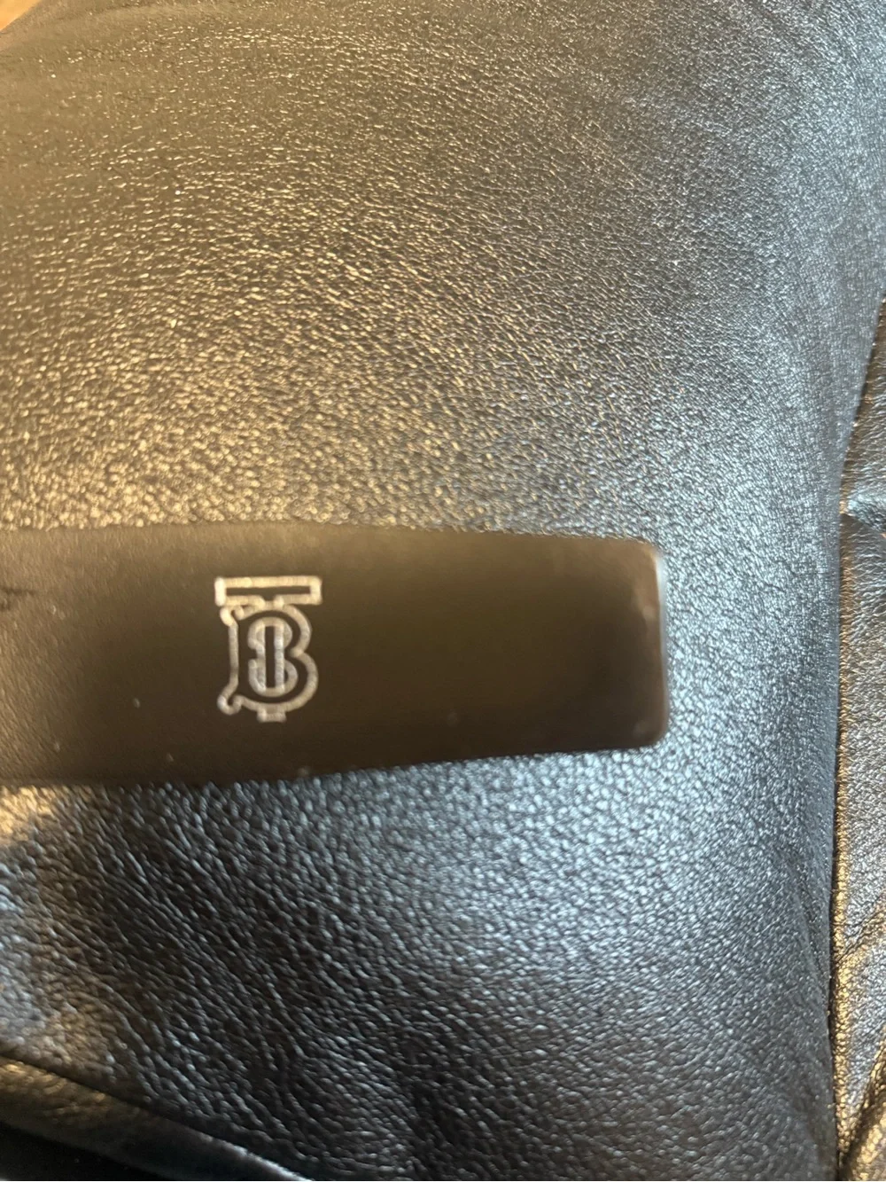 Burberry genuine leather